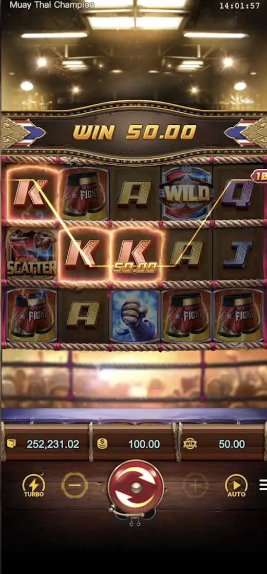 Muay Thai Champion (RTP 97.38%)
